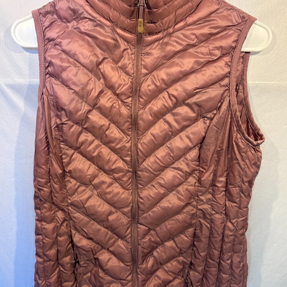 32 Degrees Heat Women’s Quilted Puffy Vest  Bronze  Size S